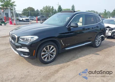 2018 BMW X3 xDrive30I из США, поврежденный, VIN 5UXTR9C51JLC82651